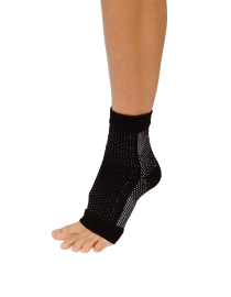 Kompresní kotníková bandáž s otevřenou špičkou