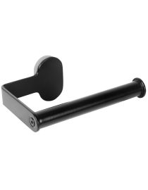 Černý držák na toaletní papír