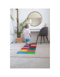 Masážní ortopedická podložka Puzzle Mix 10 prvků