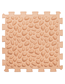 Masážní podložka Puzzle Mix Pastel 6 prvků