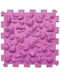 Masážní ortopedická podložka Puzzle "Mix" 8 prvků