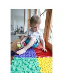 Senzomotorický masážní koberec Puzzle "Mega Mix" 16 prvků