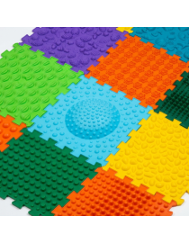 Masážní podložka Ortek Mega Mix Puzzle, 12 dílů