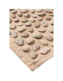 Masážní podložka s přírodními kamínky Ortek SOFT 74x44cm