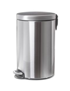 Odpadkový koš 20 l, nerez, mat