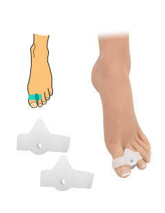 Korektor hallux valgus s návlekem na prst a palec