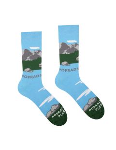 Veselé ponožky Popradské pleso