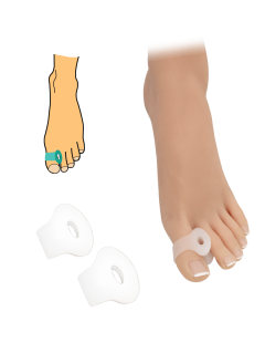 Korektor hallux s návlekem a otvorem - 2 ks