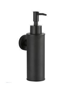 Nástěnný dávkovač mýdla Sydney Black kulatý