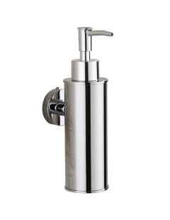 Kulatý nástěnný dávkovač mýdla Sydney chrom