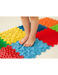 Masážní ortopedická podložka Puzzle "Mix" 8 prvků