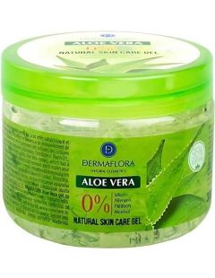 Dermaflora 0% aloe vera gel pro péči o pleť 300 ml