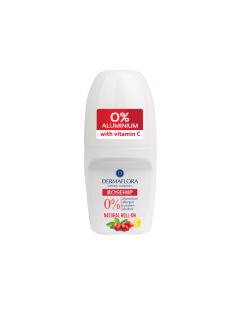 Dermaflora 0% roll-on deodorant 50ml se šipkou