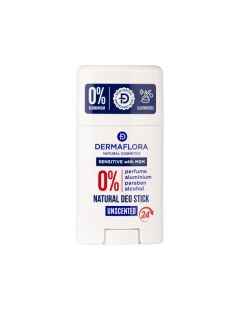 Dermaflora 0% gelový deodorant 50 ml bez vůně pro citlivou pokožku