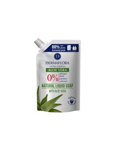 Dermaflora 0% tekuté mýdlo 800ml s aloe vera - náplň
