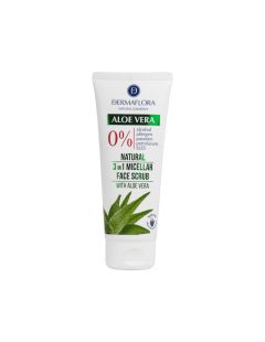Dermaflora 0% micelární peeling na obličej 100 ml s aloe vera