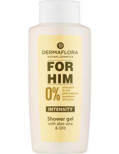 Dermaflora 0% sprchový gel pro muže 500 ml Intensity
