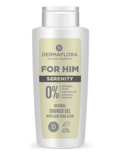 Dermaflora 0% sprchový gel pro muže 500 ml Serenity