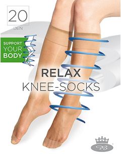 Podkolenky dámské silonkové RELAX knee socks 20 DEN