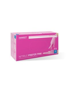 Rukavice medaSEPT® nitrile prefer pink, růžové rukavice