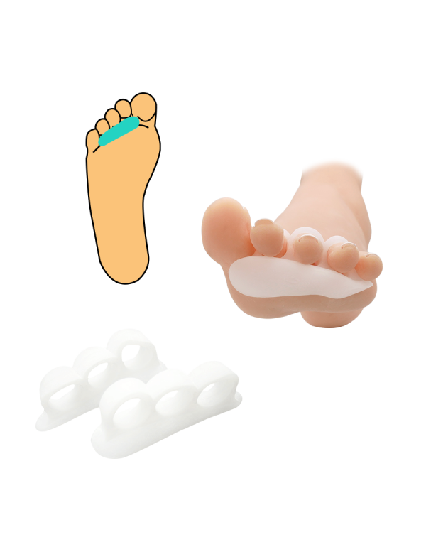Separátor prstů Gel - 2ks