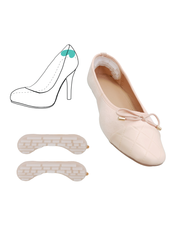 Opora paty s protiskluzovou úpravou