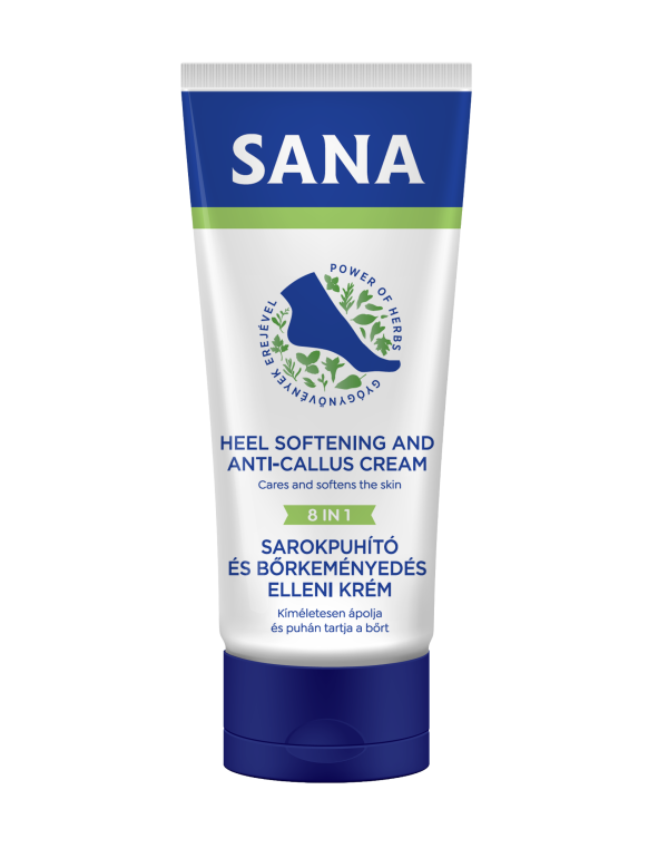 Sana krém na změkčení chodidla a ztvrdlé paty