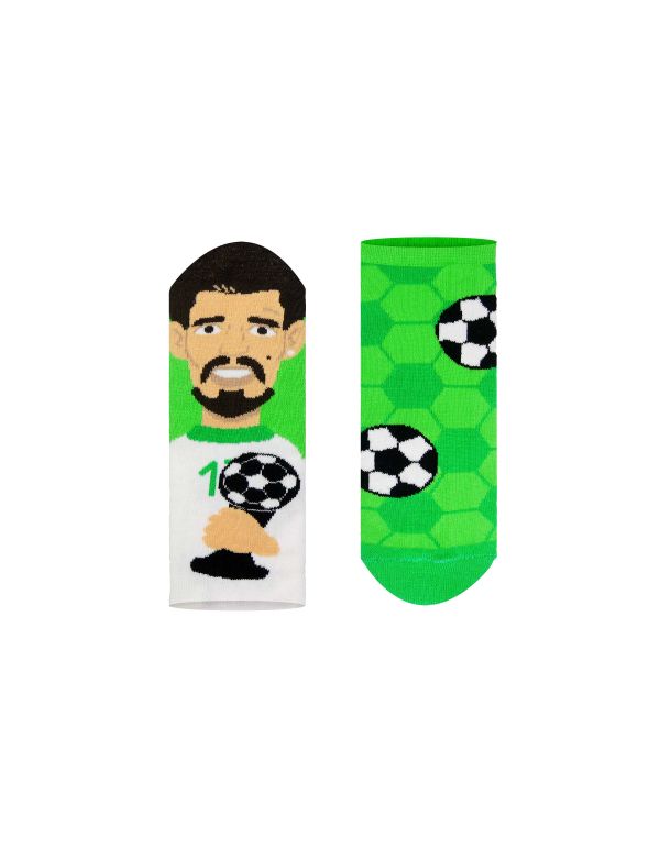 Veselé ponožky Fotbalista - kotníkové