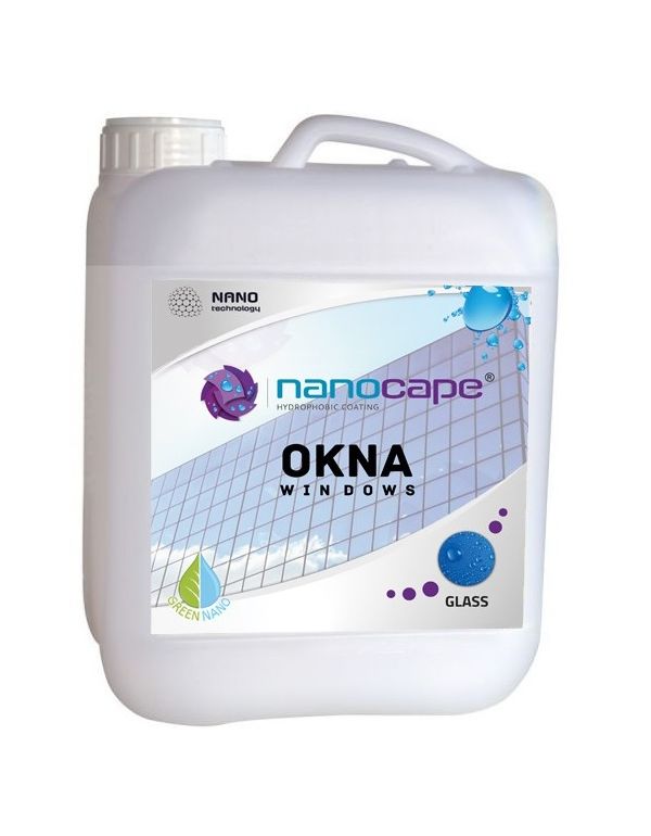 Nanotechnologie - Hydrofobní nátěr na okna, Nanocape® Windows 5l