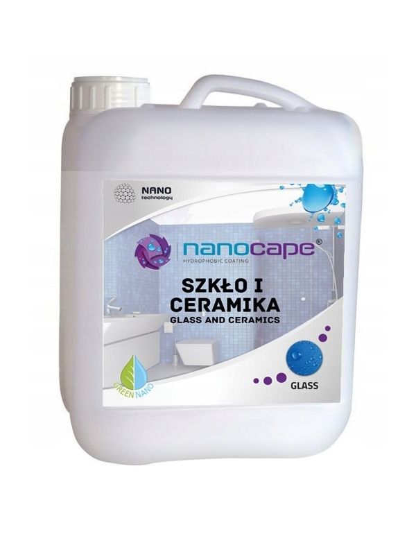 Nanotechnologie - Hydrofobní áter na sklo a keramiku, Nanocape® Glass &amp; Ceramics 5l