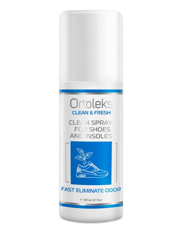 Čistící sprej na obuv a vložky do obuvi 150 ml