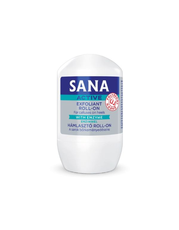 Sana Active roll-on enzymatický exfoliant na nohy 50 ml