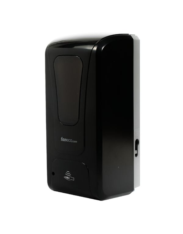 Černý automatický dávkovač tekutého mýdla 1 l MED BLACK