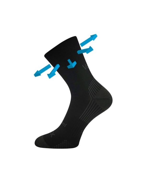 Ponožky slabé z merino OPTIMUS s ionty stříbra