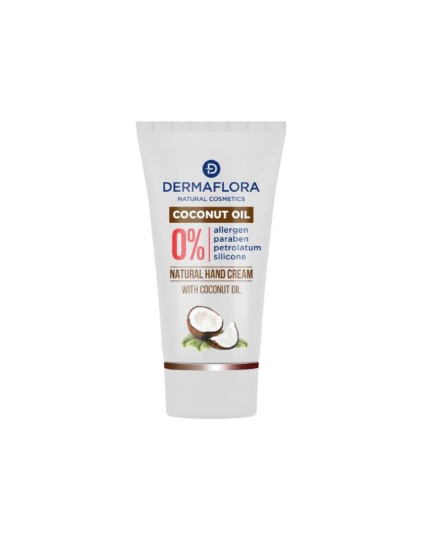 Dermaflora 0% krém na ruce s kokosovým olejem 50 ml