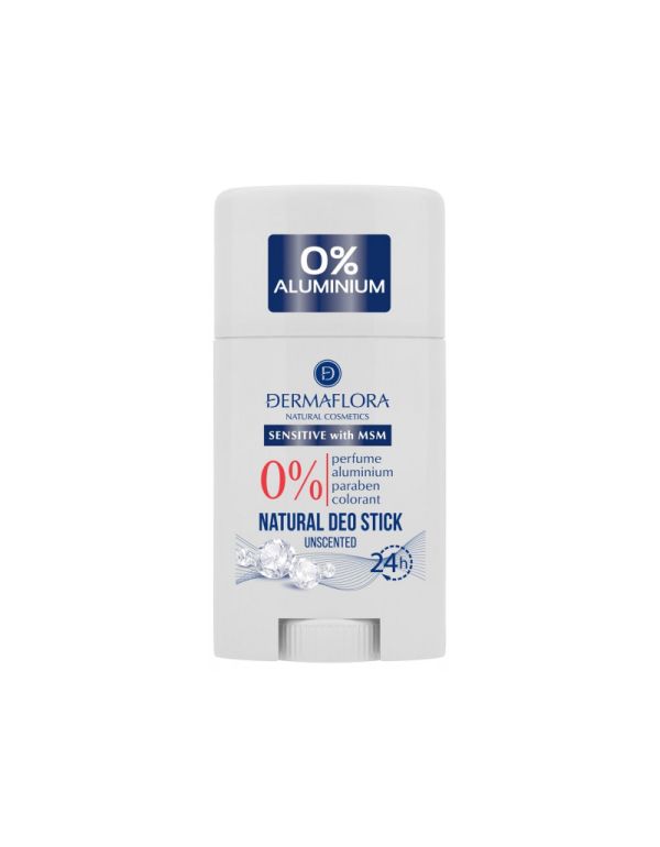 Dermaflora 0% Deodorant 50 ml bez vůně pro citlivou pokožku