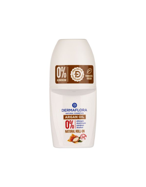 Dermaflora 0% roll-on deodorant 50 ml s arganovým olejem