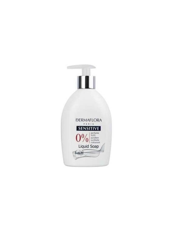 Dermaflora 0% tekuté mýdlo 400ml bez vůně pro citlivou pokožku