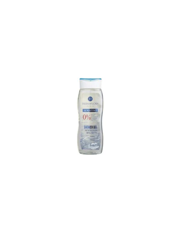 Dermaflora 0% sprchový gel 250 ml bez vůně pro citlivou pokožku