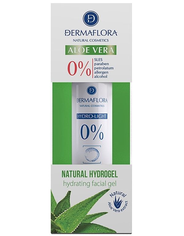 Dermaflora 0% hydrogel s aloe vera a ceramidy