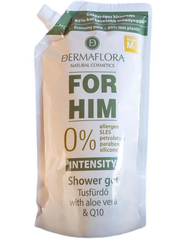 Dermaflora 0% sprchový gel Intensity 500 ml - náplň