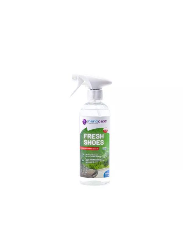 Nanotechnologie - Neutralizátor zápachu do obuvi, Nanocape® Fresh Shoes 500 ml