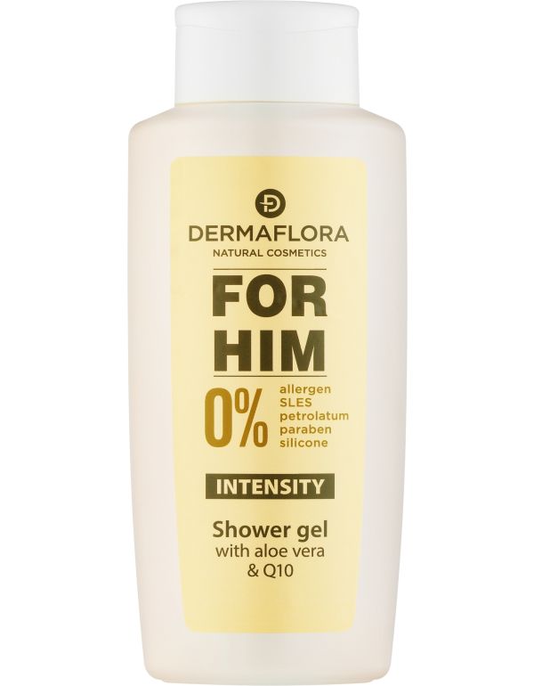 Dermaflora 0% sprchový gel pro muže 500 ml Intensity