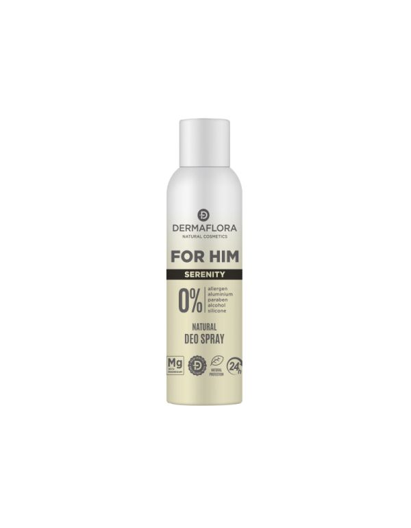 Dermaflora 0% deo sprej pro muže 150 ml Serenity
