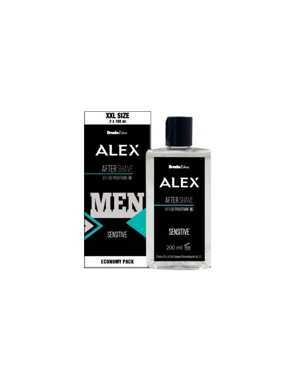 Alex voda po holení 200 ml XXL sensitive