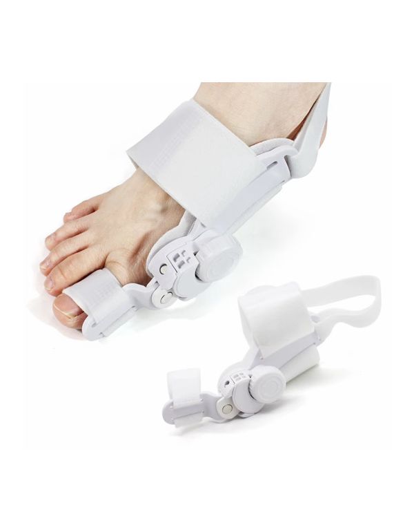 Nastavitelná bandáž na hallux valgus s gelovým polstrováním