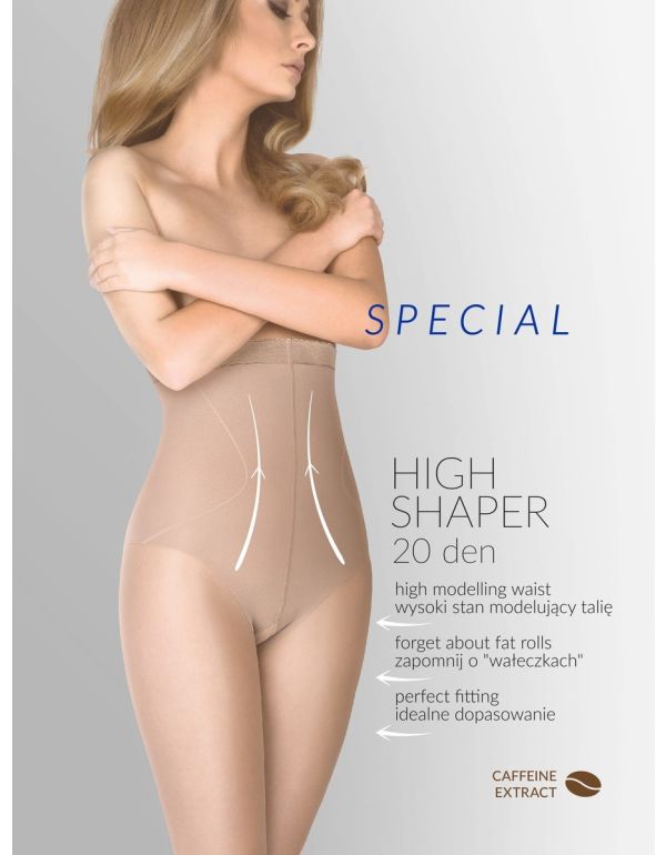 Punčochové kalhoty Gabriella High Shaper 20 DEN