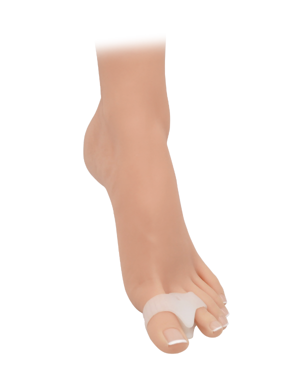 Korektor hallux valgus s návlekem na prst a palec