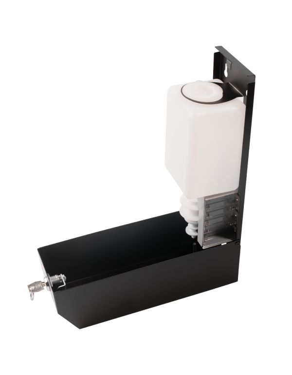 Automatický dávkovač mýdla a dezinfekčních prostředků 1l HIT černý