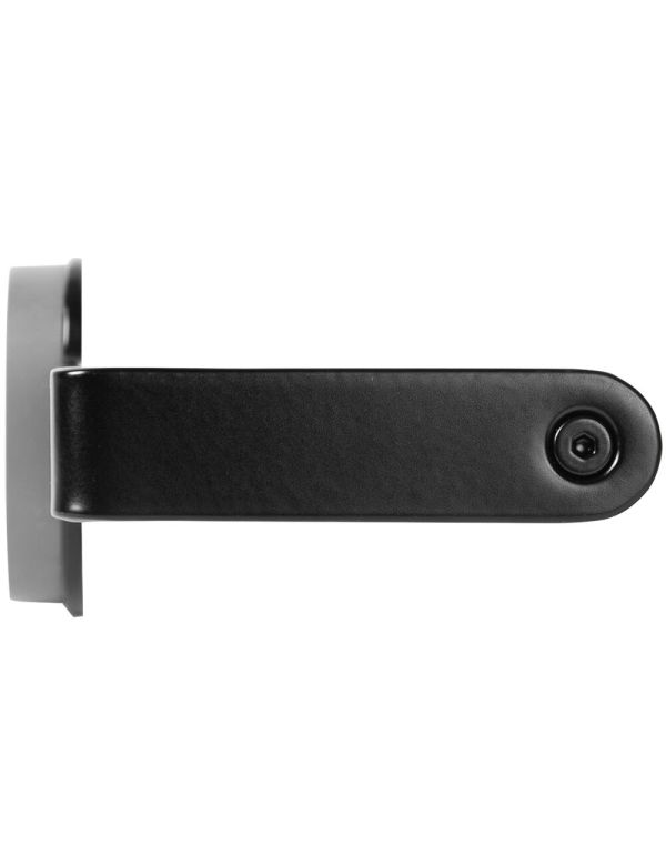 Černý držák na toaletní papír